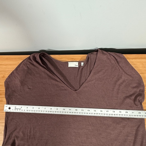 Wilfred Free Chocolate Knit Top - Picture 7 of 9